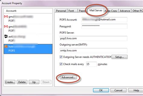 Set Up Hotmail With Foxmail