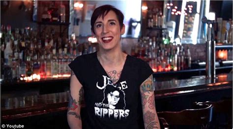 Busty Bartender Female Excellent Porn