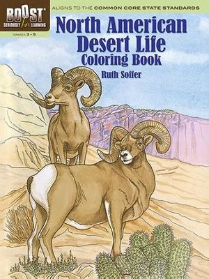 north american desert life coloring book ruth soffer