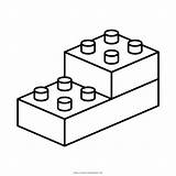 Legos Colorare Disegni Blocks Costruzioni Constructor Vectorified sketch template