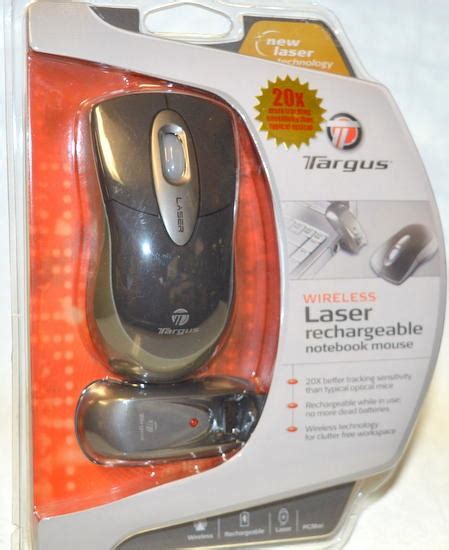 targus wireless laser rechargeable notebook mouse amwus ebay