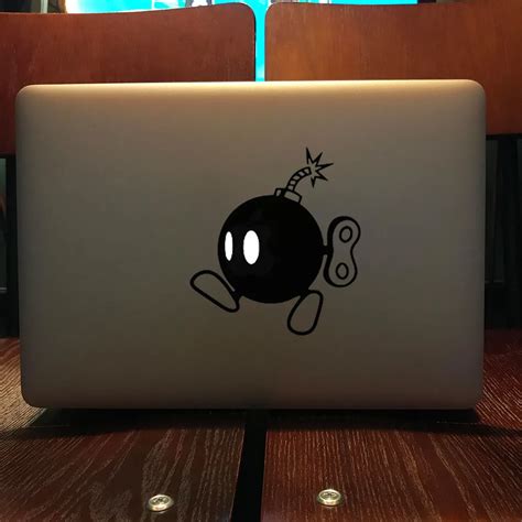 bomb vinyl laptop sticker  apple macbook decal     air