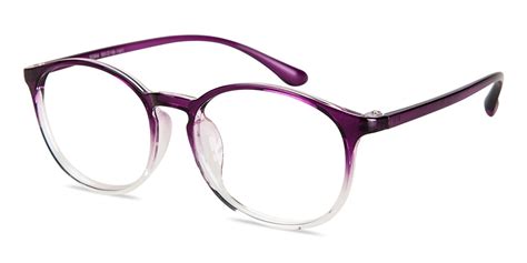 cumber round purple crystal eyeglasses crystal eyeglasses