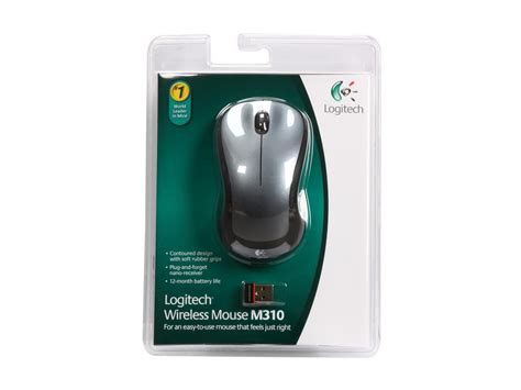 logitech  dark gray mouse  buttons wireless optical  dpi neweggcom
