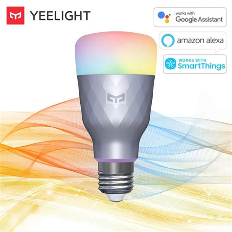 yeelight se smart color bulb  dimmable lamp     wifi smart app control