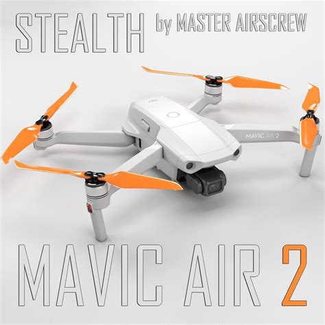 helices faible bruit pour drone dji mavic air  master airscrew stealth bien choisir son