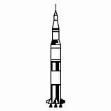 Saturn Clipart Rocket Apollo Mission Nasa Drawing Clip Google Behance Clipground Search sketch template