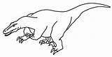Coloring Dinosaur Pages Deinonychus Clipartqueen Print sketch template