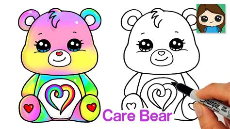 draw  care bear togetherness bear youtube