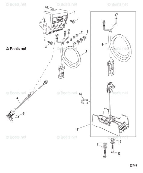 mercruiser sterndrive gas engines oem parts diagram  mercathode kit