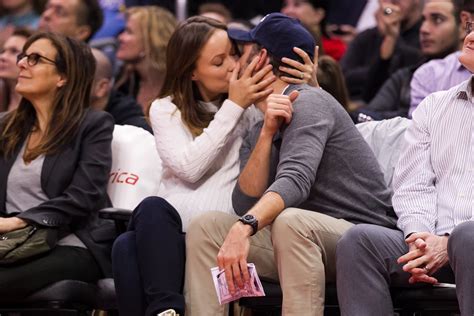 Celebrities On The Kiss Cam Famous People Kissing At Sports Games