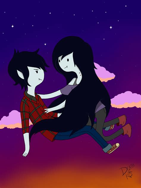 Marshall Lee And Marceline By Death The Kld On Deviantart