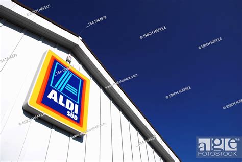 aldi store  memmingen stock photo picture  rights managed image pic