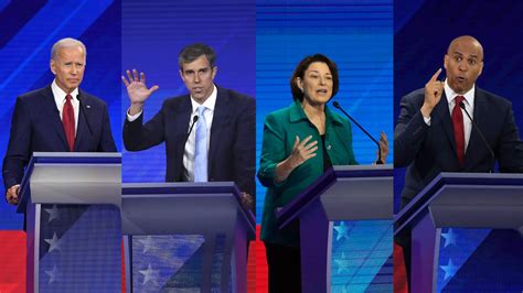 Four Candidates Who Stood Out In The Democratic Presidential Debate