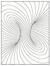 Illusions Illusion Disegni Colorare Malvorlagen Ottiche Illusioni Illusione Ottica Geometric Similaires Simmons sketch template