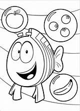 Bubble Guppies Coloring Pages Mr Printable Puppy Grouper Scribblefun Cartoon sketch template