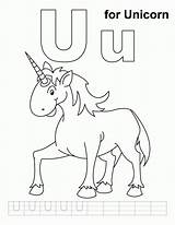 Unicorn Coloring Pages Alphabet Letter Printable Color Practice Kids Preschool Handwriting Craft Print Crafts Colouring Abc Sheets Printables Letters Lettering sketch template