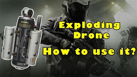 exploding drone properly  infinite warfare youtube