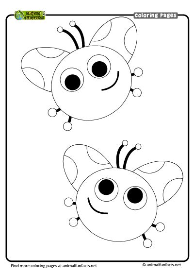 coloring page ladybug