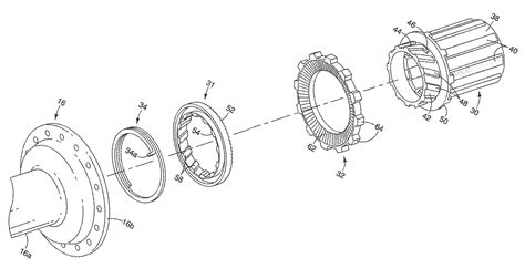 Shimano patent shows silent ring drive hub internals that