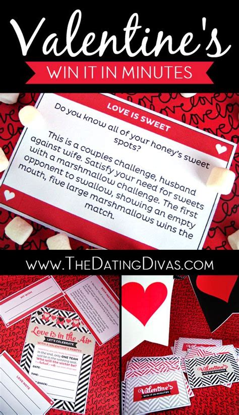 Valentine S Win It In Minutes From The Dating Divas Valentines