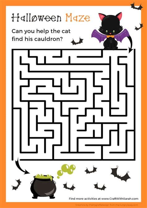 coloring pages  print halloween maze halloween printables