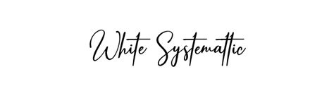 white systemattic font ffontsnet