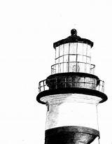Lighthouse Drawing Drawings Clipart Line Simple Point Sketch Collection Sketches Nautical Easy Cliparts Library Paintingvalley Cottage Brant Mom sketch template