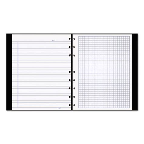 blueline notepro quad notebook narrowquadrille rule