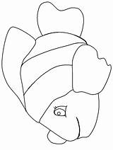 Coloring Clownfish Popular sketch template