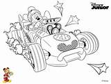Mickey Mouse Coloring Pages Roadster Racers Top Amis Ses Départ Disney Color Choose Board Dolimg Cdnvideo sketch template