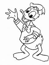 Donald Duck Coloring Pages Colouring Library Popular sketch template