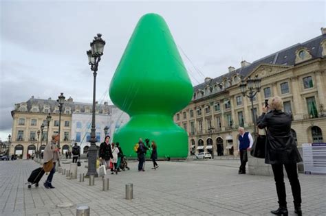 Giant Sex Toy Artwork Causes Outrage In Paris Mirror