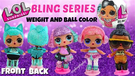 lol surprise bling series unboxing   complete  full set