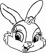 Bunny Face Easter Pages Coloring Printable Ears Template Drawing Cute Mickey Mouse Print Color Getcolorings Getdrawings Easy sketch template