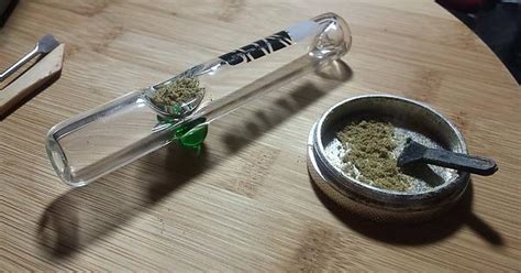 I Too Cleaned My Chillum It S A Rare Occasion So I Threw Some Kief In