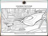 Pages Tomorrowland Coloring Activites sketch template