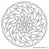 Fractal Coloring Pages Getcolorings sketch template
