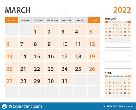 calendar  template march  year monthly planner desk calendar