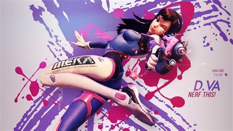 Overwatch D Va Wallpapers Wallpaper Cave