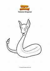 Ausmalbilder Supercolored Coloriage Ausmalbild Dragoran Inteleon Dragonair Kakuna Pokémon Draco Melza sketch template