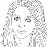 Shakira Colorear Famosos Hellokids Coloriages Famosas Compositora Cantando sketch template