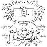 Rugrats Dil Pickles sketch template