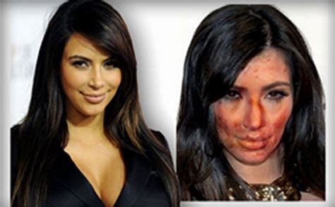kim kardashian s photoshopped face used to demonstrate terrible effects
