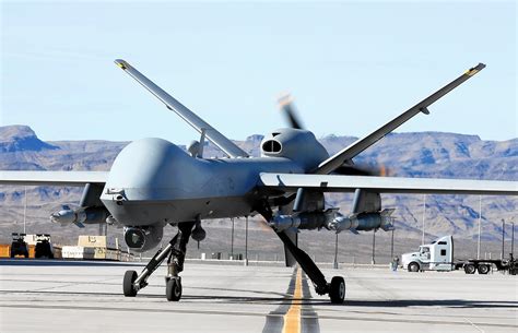 air force hires civilian drone pilots  combat patrols critics question legality la times