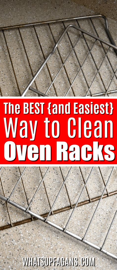 clean oven racks