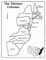 Colonies 13 Coloring Map Thirteen Blank Labeled Maps Printable Color Worksheet Worksheets Drawing Template Clipart Labels Label America Cliparts Colonial sketch template