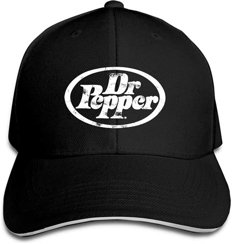 dr pepper mens baseball cap breathable peaked cap adjustable truck hat fashion hip hop hat