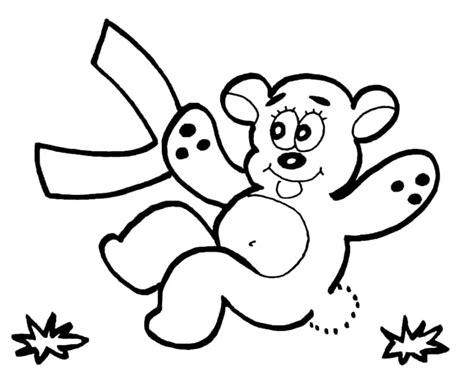 arabic alphabet letter    teddy bear coloring page