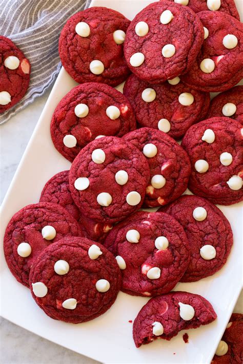 Red Velvet Cookies Cooking Classy